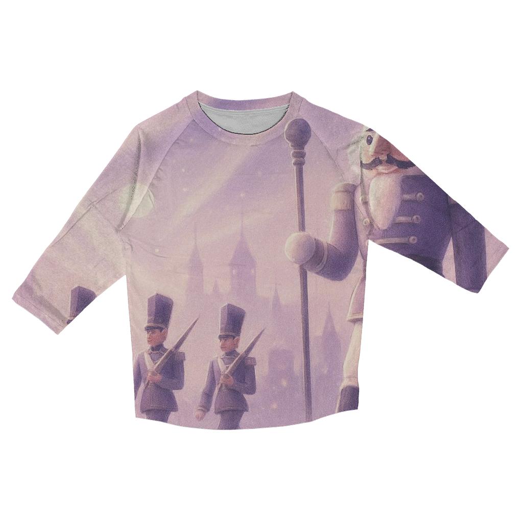 Nutcracker Skyline Midnight March personalized 3/4 sleeve tees