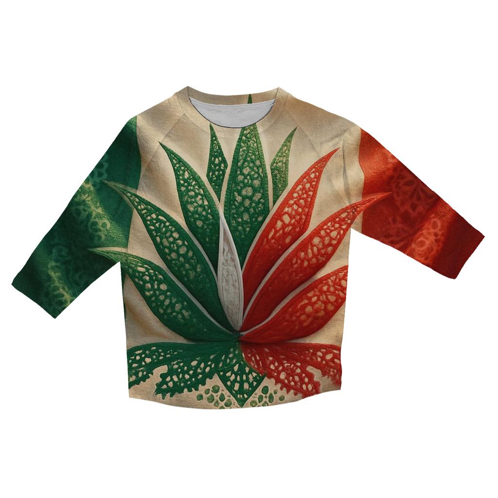 Agave Fiesta Mexico cotton quarter sleeve shirts
