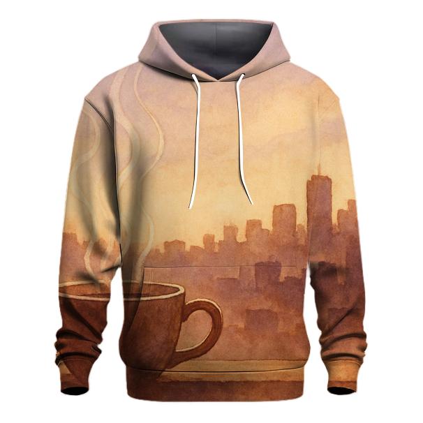 Aroma Wisp Horizon embroidered hoodies