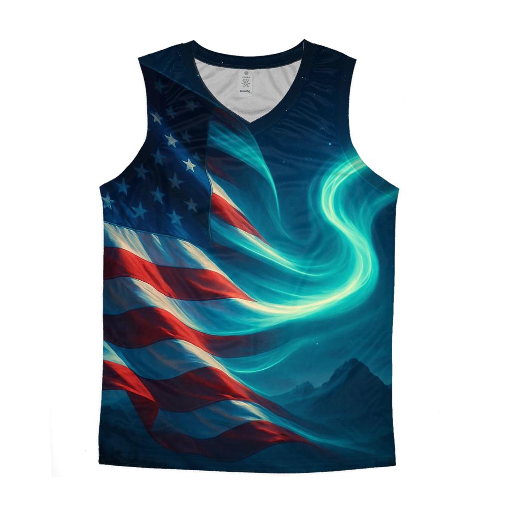 Aurora Stripes custom tank tops