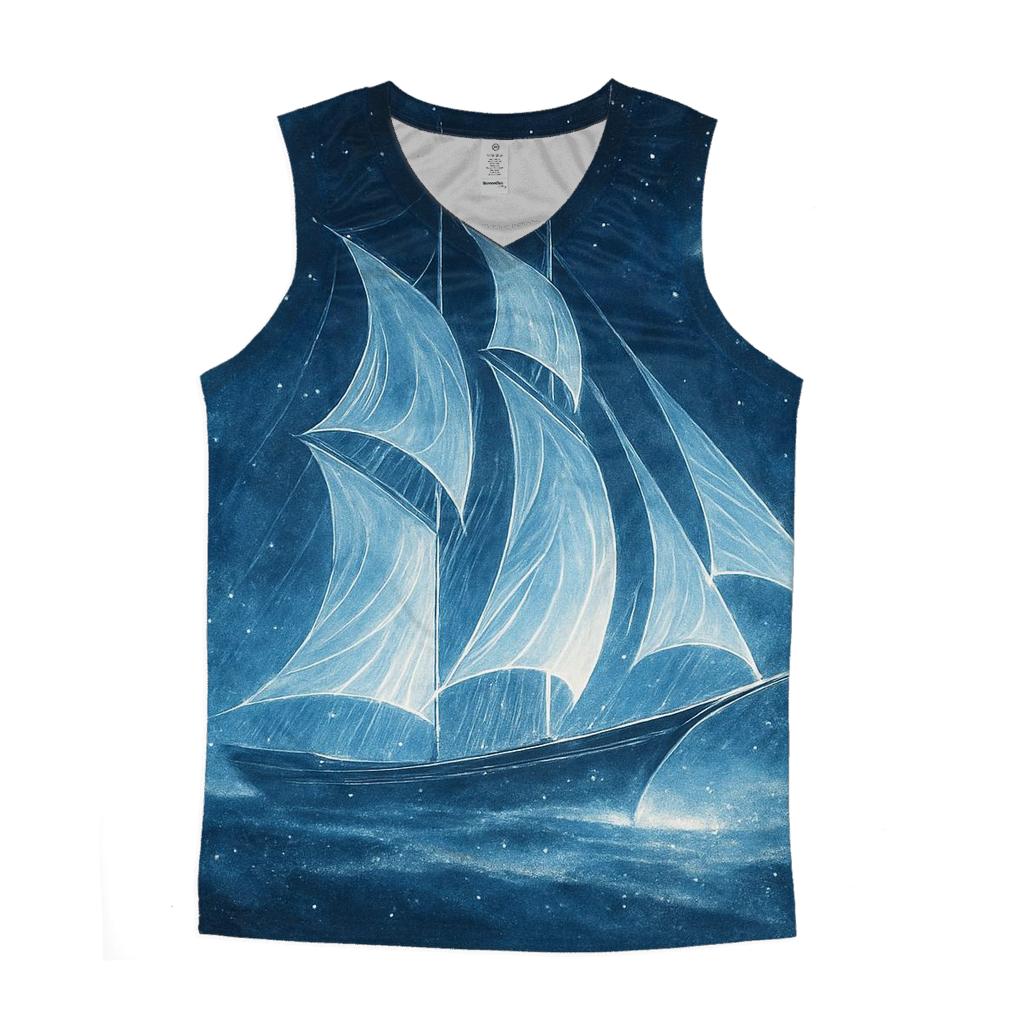Memoirs Of A Light Sailor personalized athletic tanks