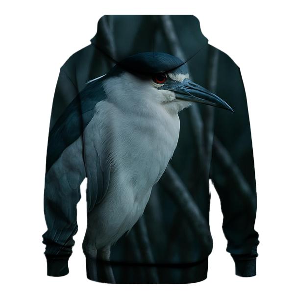 Mangrove Night Heron Stakeout lightweight hoodies