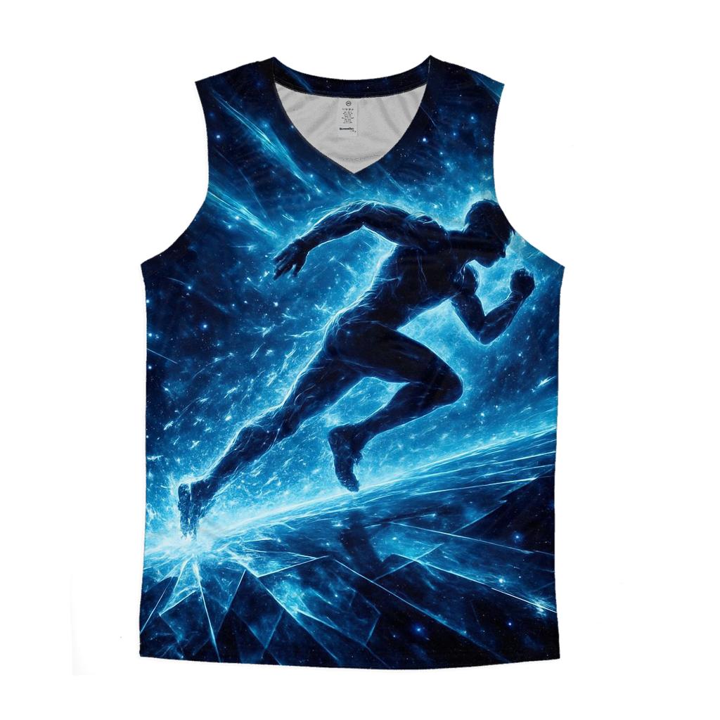 Argent Nebula Runner trendy fitted tank tops