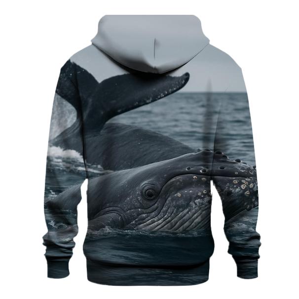 Pelagic Pulse Humpback Calf hoodie styles