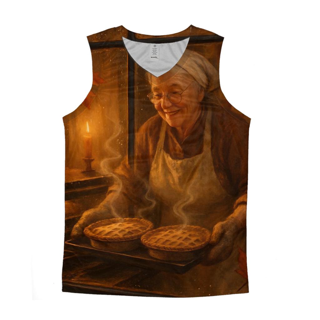 Grandma’s Pie Window Glow custom tank tops