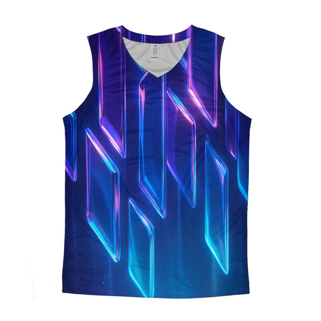 Twilight Prism Cascade designer workout tanks