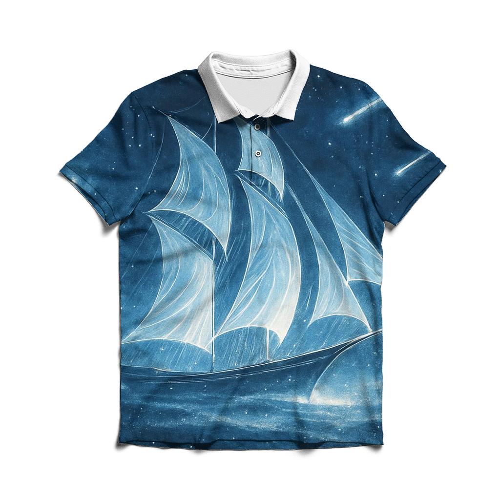 Memoirs Of A Light Sailor designer slim fit polos