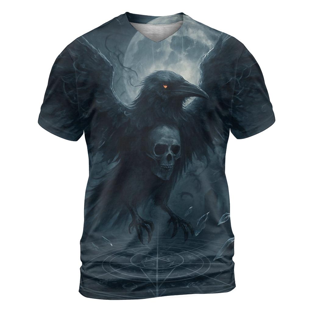 Raven Sigil Nocturne custom all-over print shirts