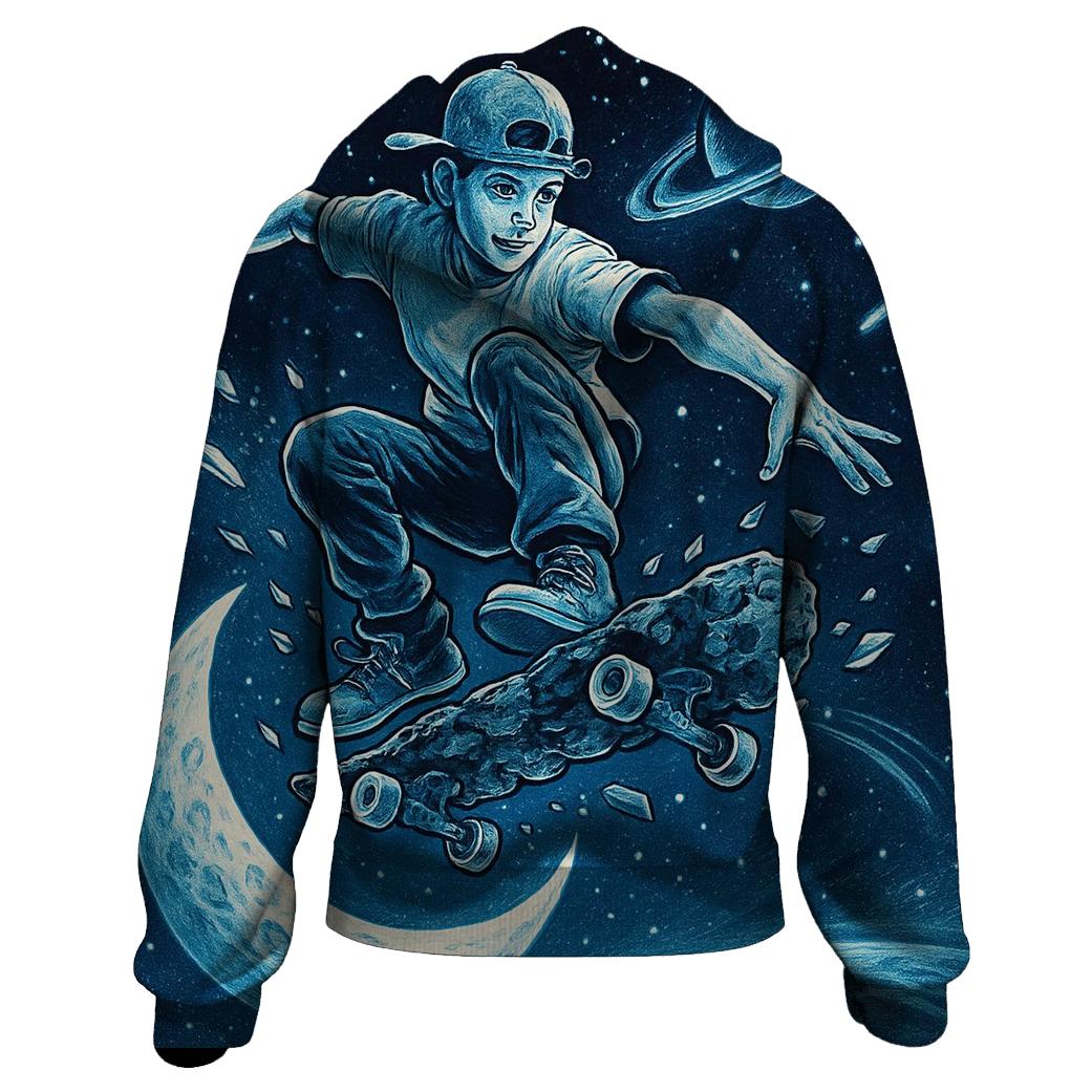 Celestial Skateboarder hoodie designs