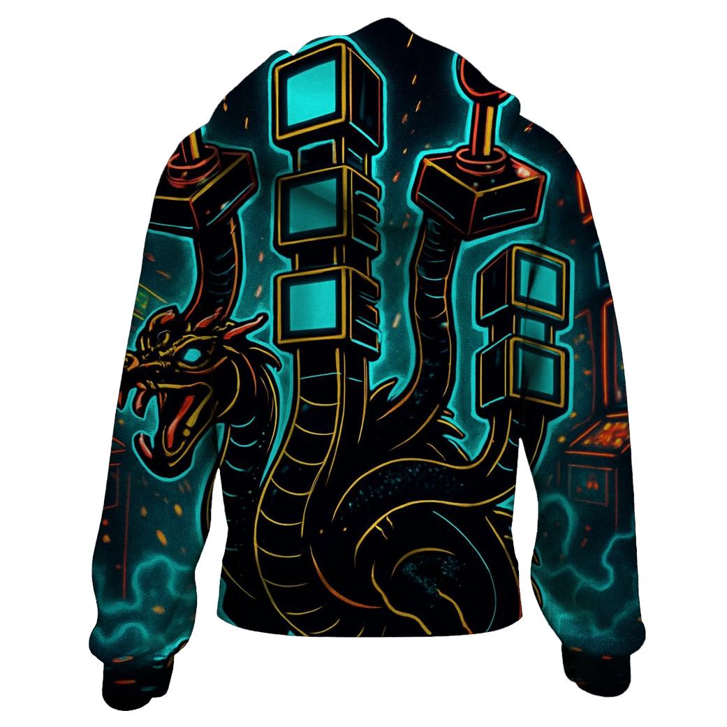 Midnight Arcade Hydra hoodie designs