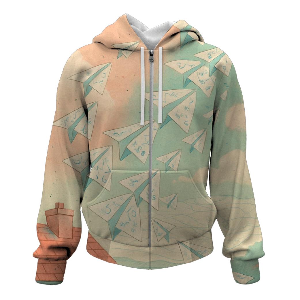Paper Plane Armada heavyweight hoodies