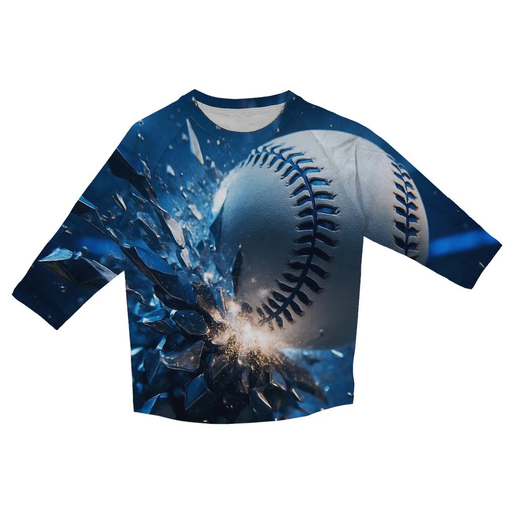 Blue Jays Velocity Strike designer 3/4 sleeve blouses