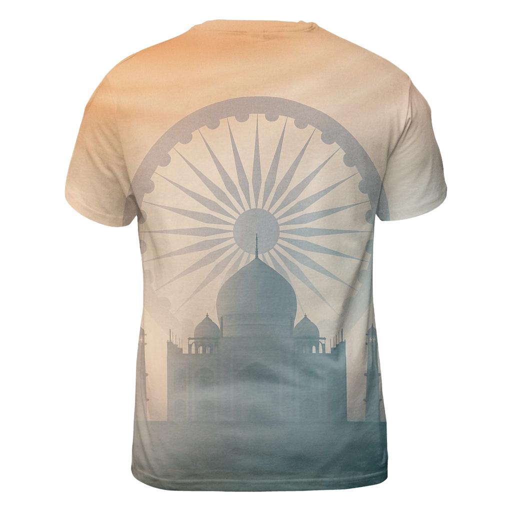 Lotus Dawn India statement graphic shirts