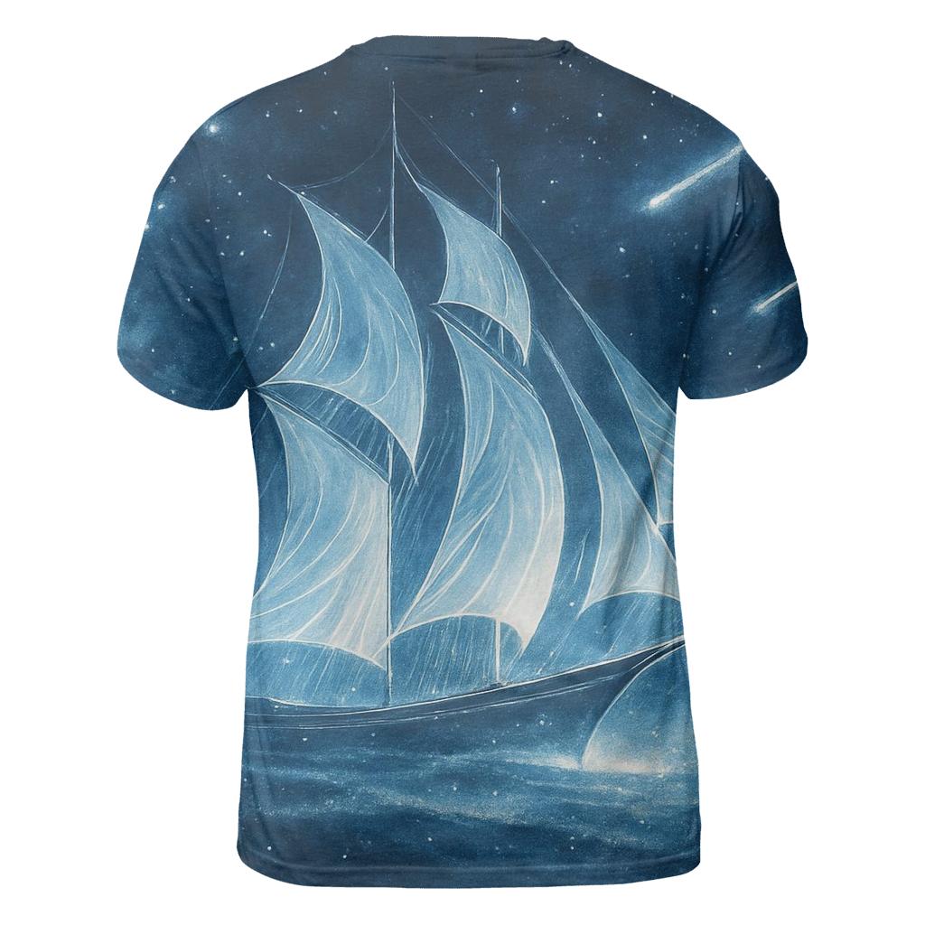 Memoirs Of A Light Sailor artistic all-over print tops