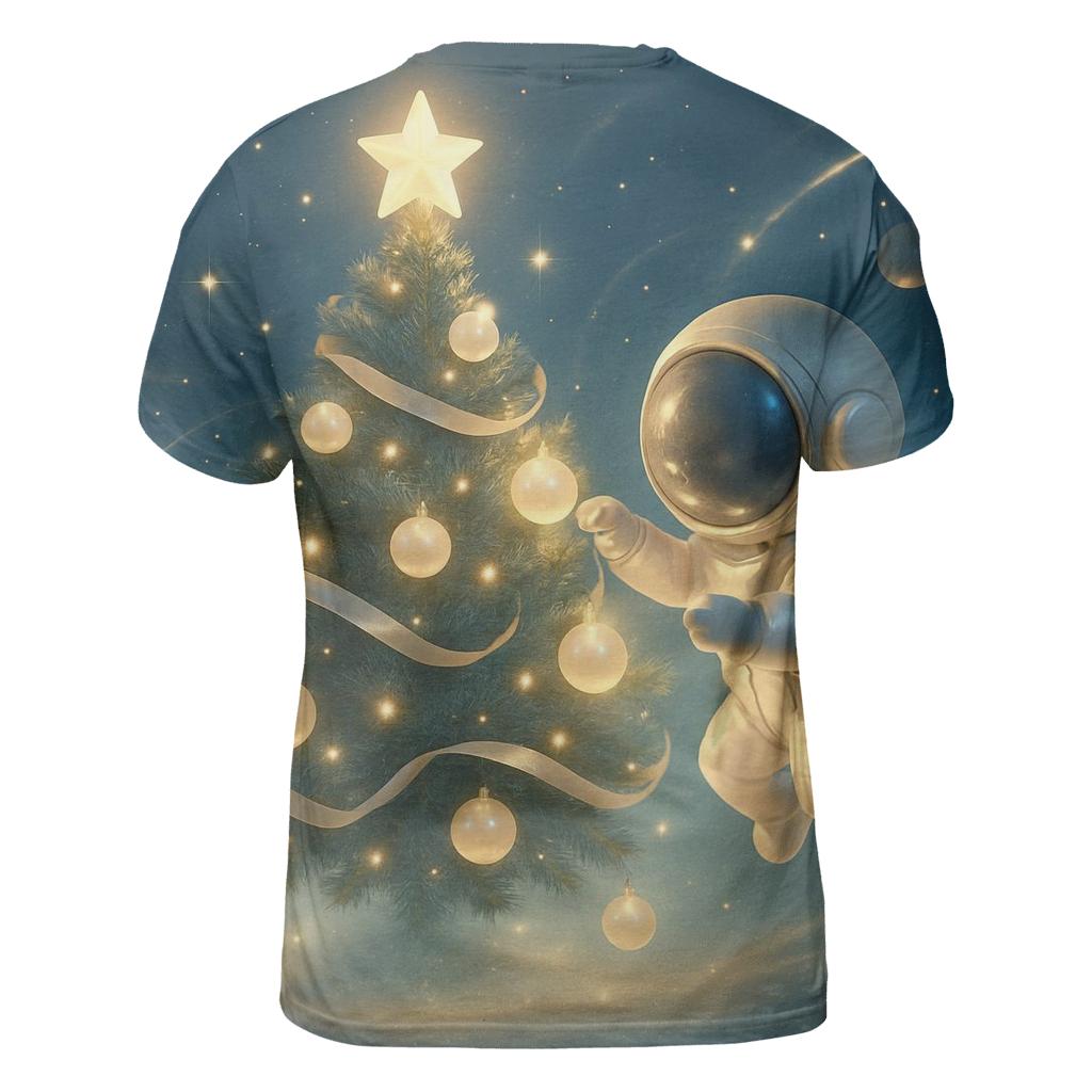Ornament Astronaut Tree Tinkering designer pattern shirts
