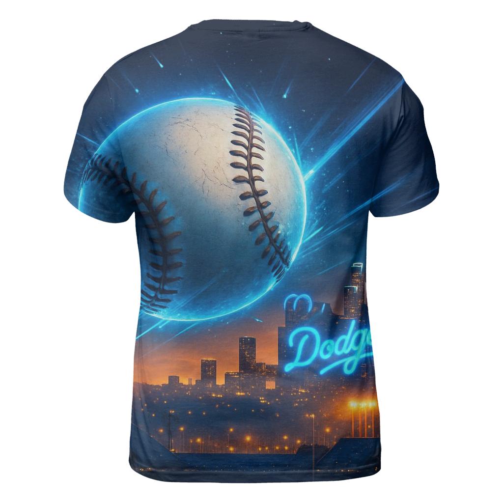 Skyline Fastball creative print fashion shirts