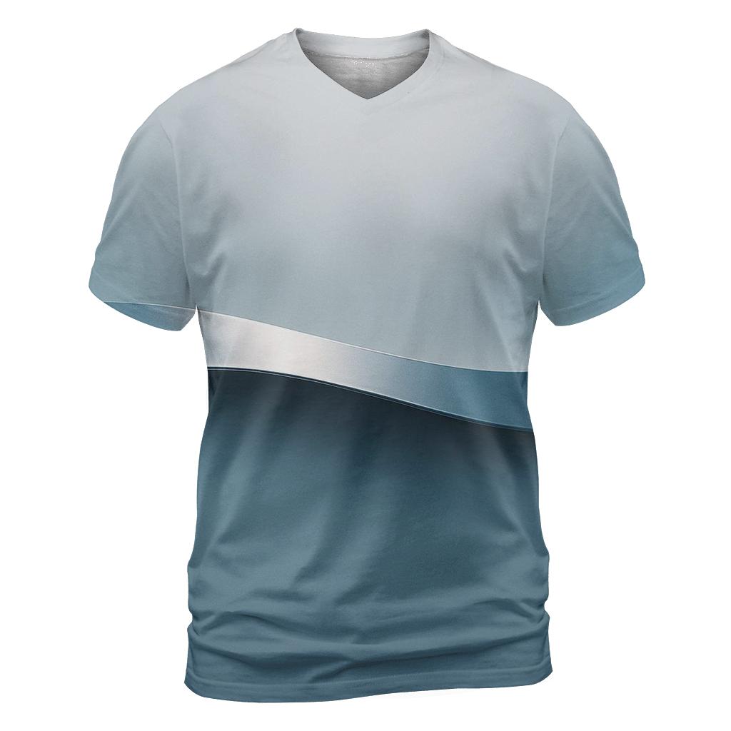 Metallic Horizon Ribbon designer pattern shirts