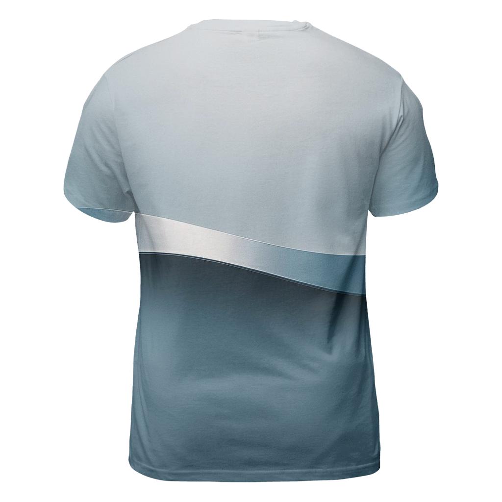 Metallic Horizon Ribbon designer pattern shirts