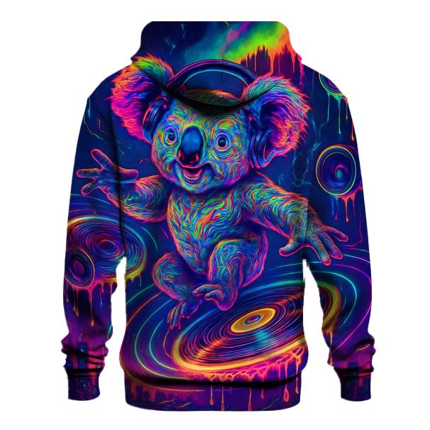 Neon Koala Conductor designer hoodies