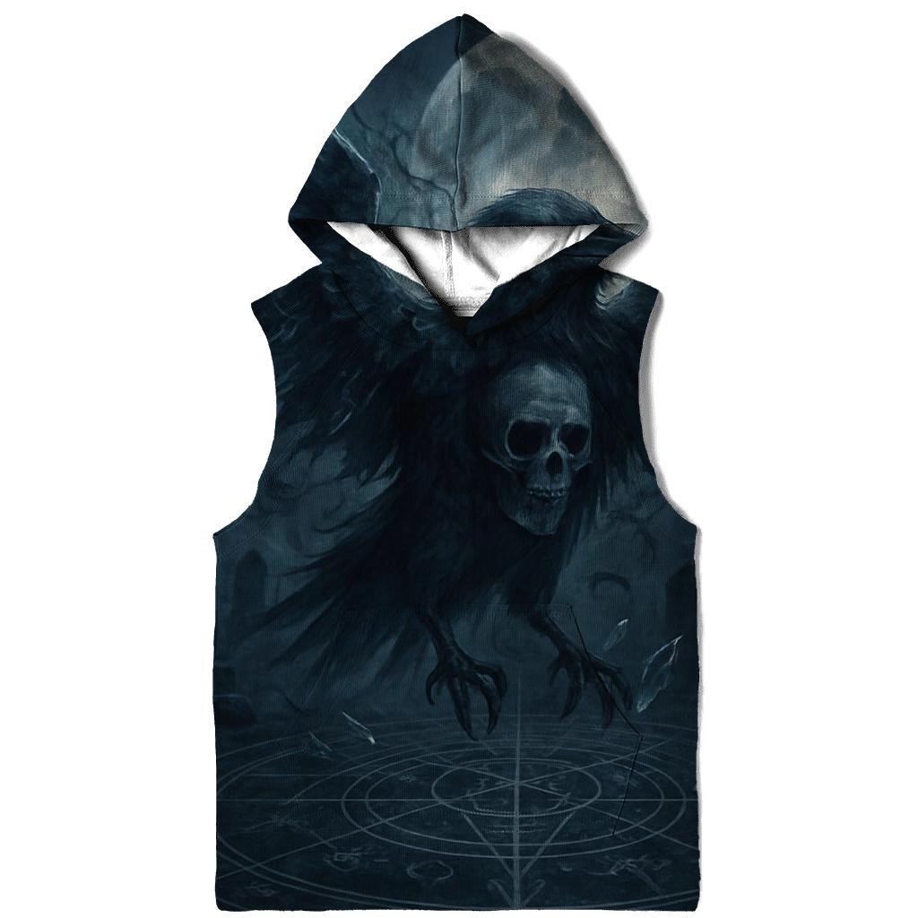 Raven Sigil Nocturne printed hoodies