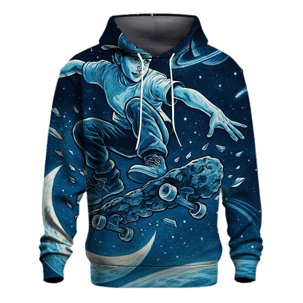 Celestial Skateboarder designer hoodies
