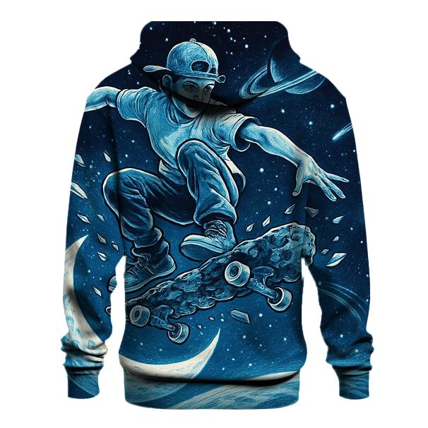 Celestial Skateboarder designer hoodies
