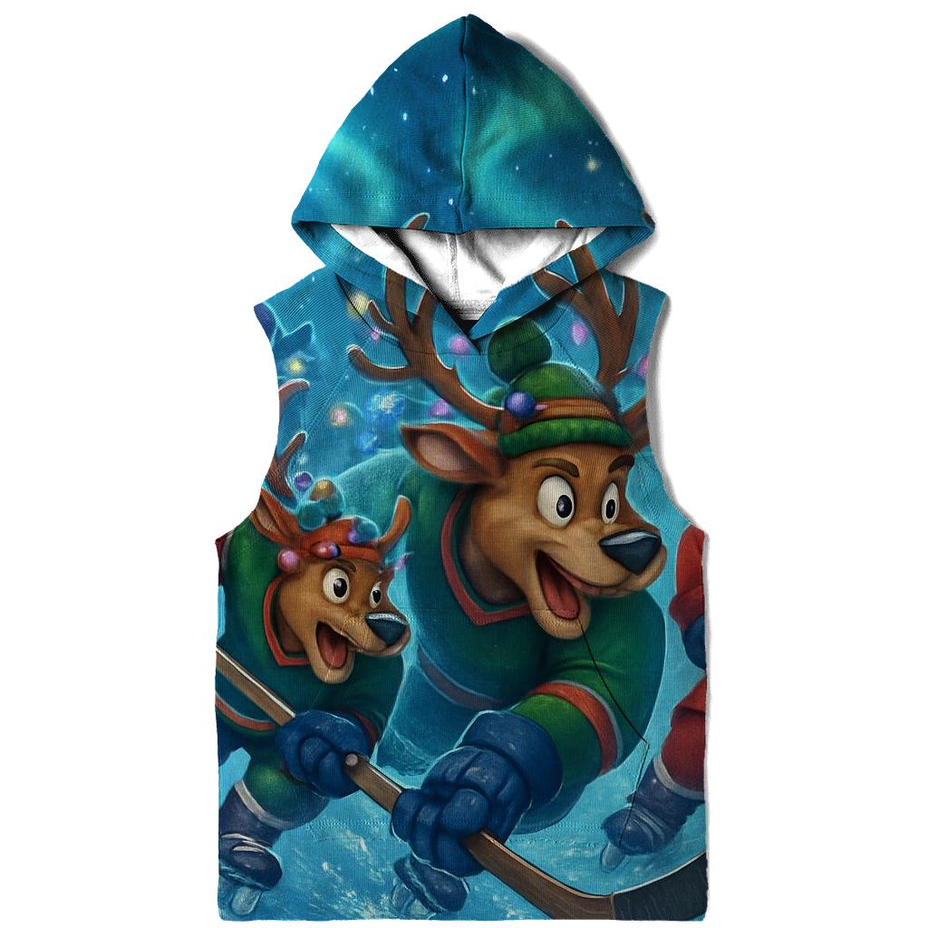 Reindeer Ice Hockey Riot hoodie styles