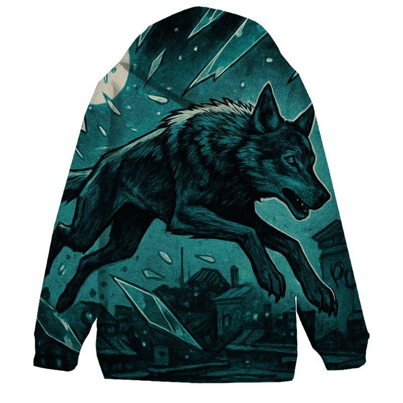 Glassfracture Night Stalker embroidered hoodies