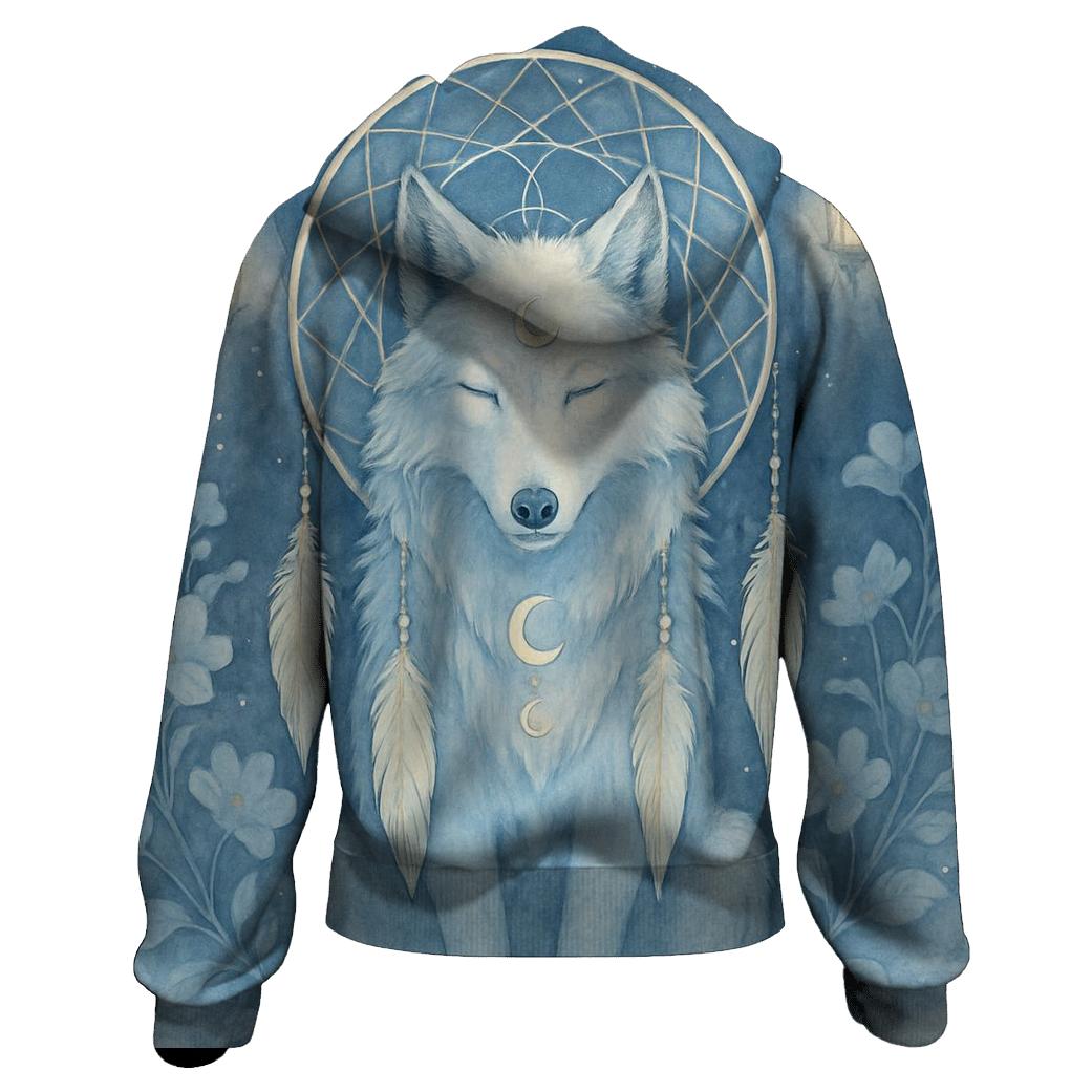 Dreamcatcher Moon Sentinel pullover hoodies