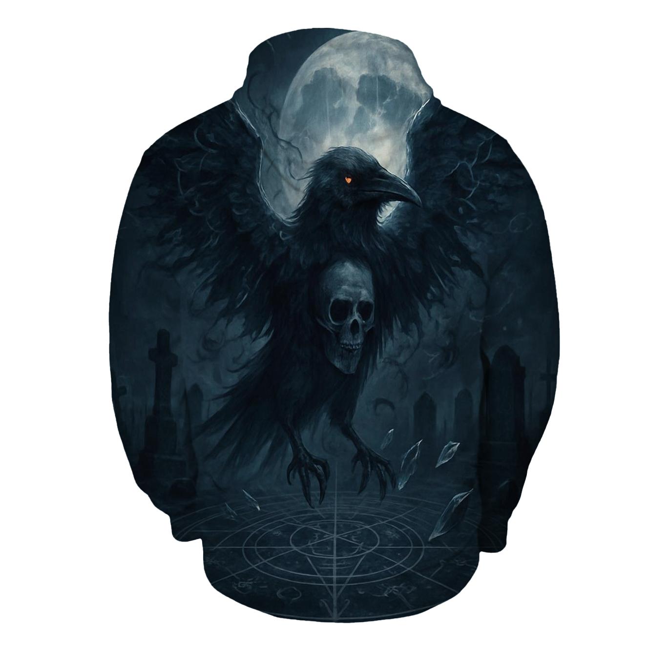 Raven Sigil Nocturne hoodie designs