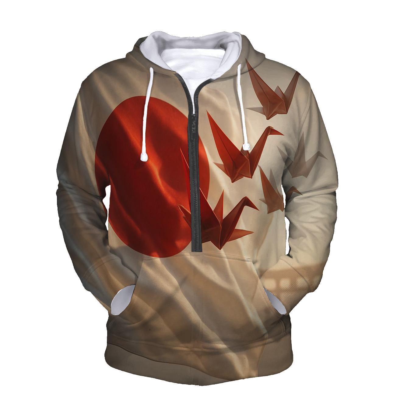 Rising Sun Fabric Symphony Japan designer hoodies