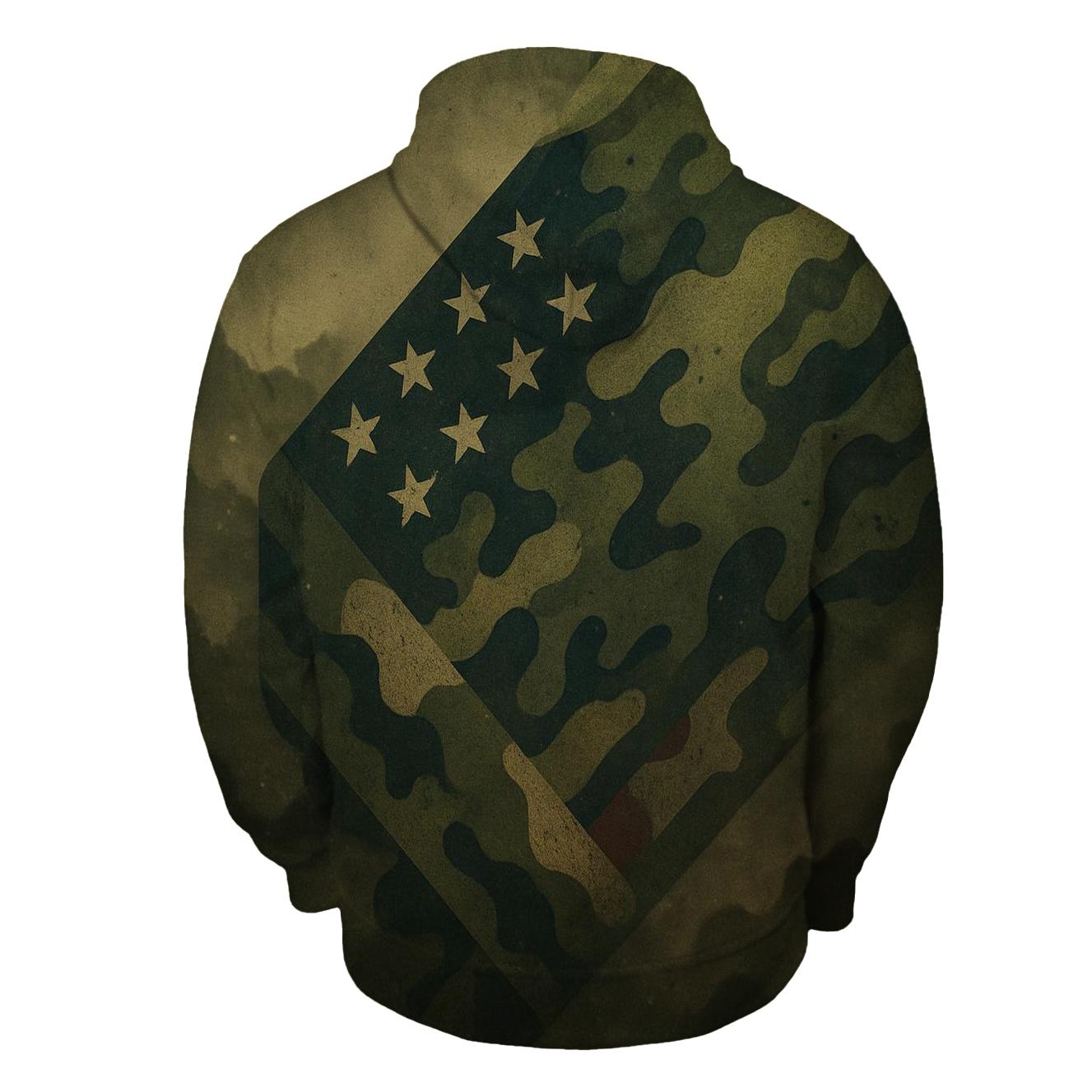 Camouflage Stars designer hoodies