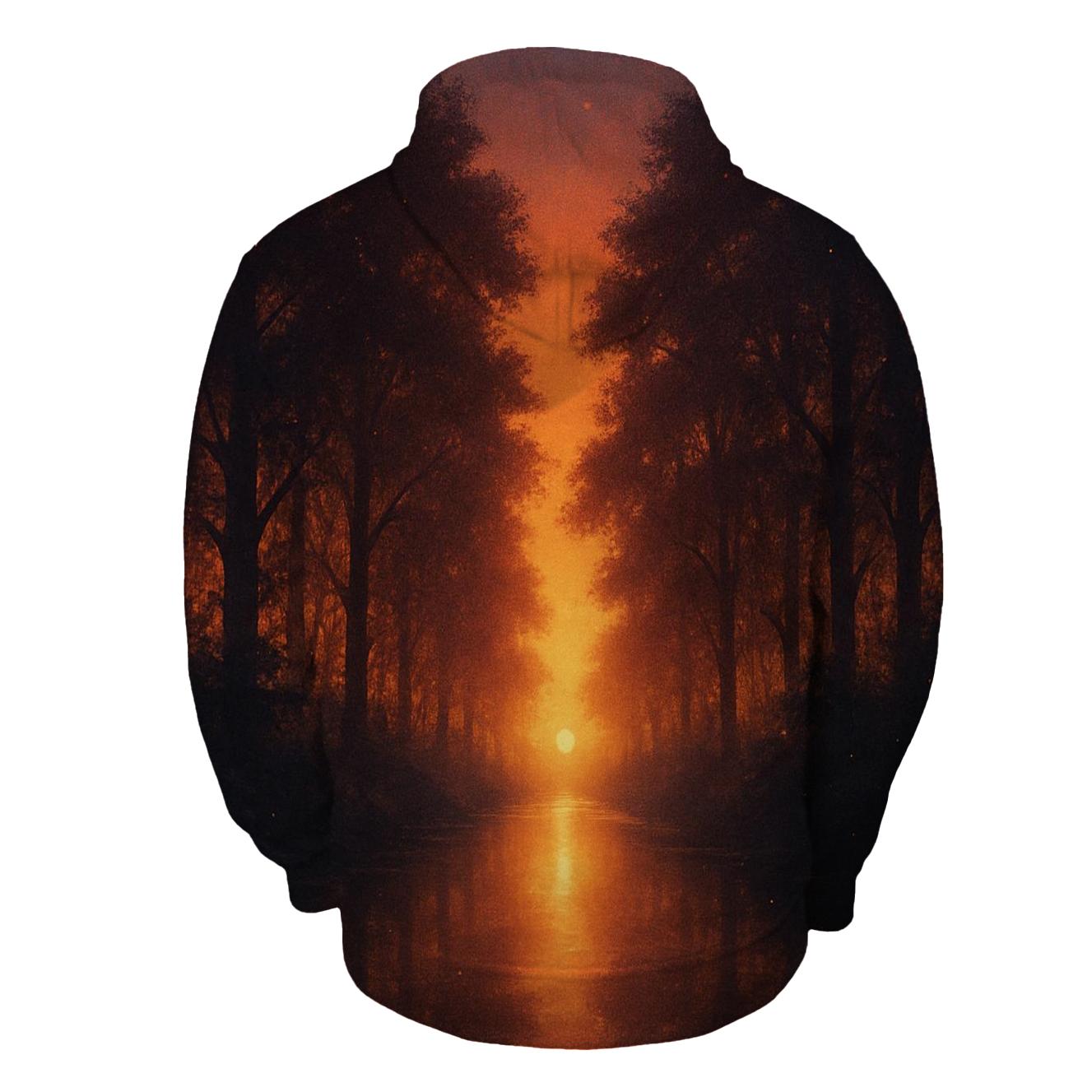 Violet Harborway Echo embroidered hoodies