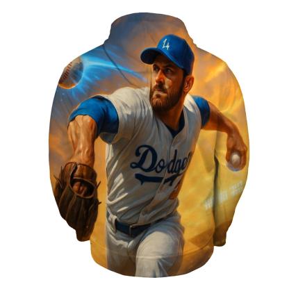 Dodger Dawn Pitch embroidered hoodies