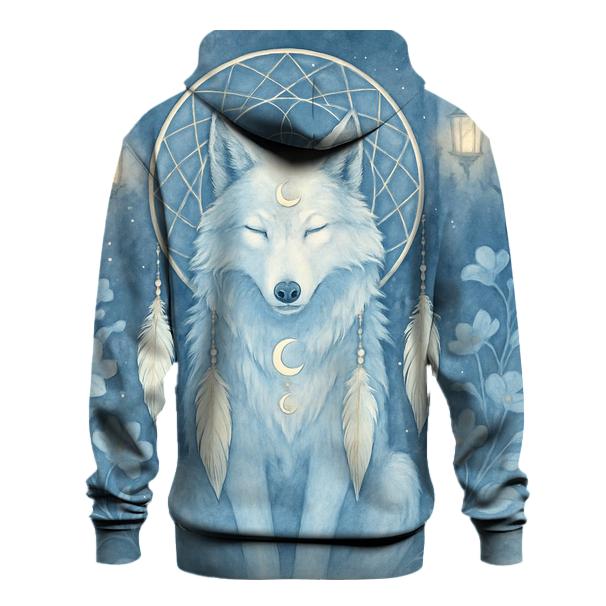 Dreamcatcher Moon Sentinel premium hoodies