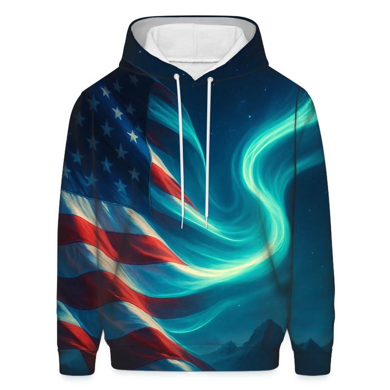 Aurora Stripes custom hoodies
