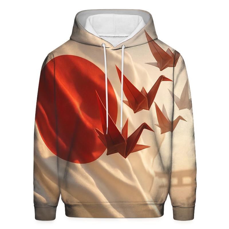 Rising Sun Fabric Symphony Japan hoodies fashion