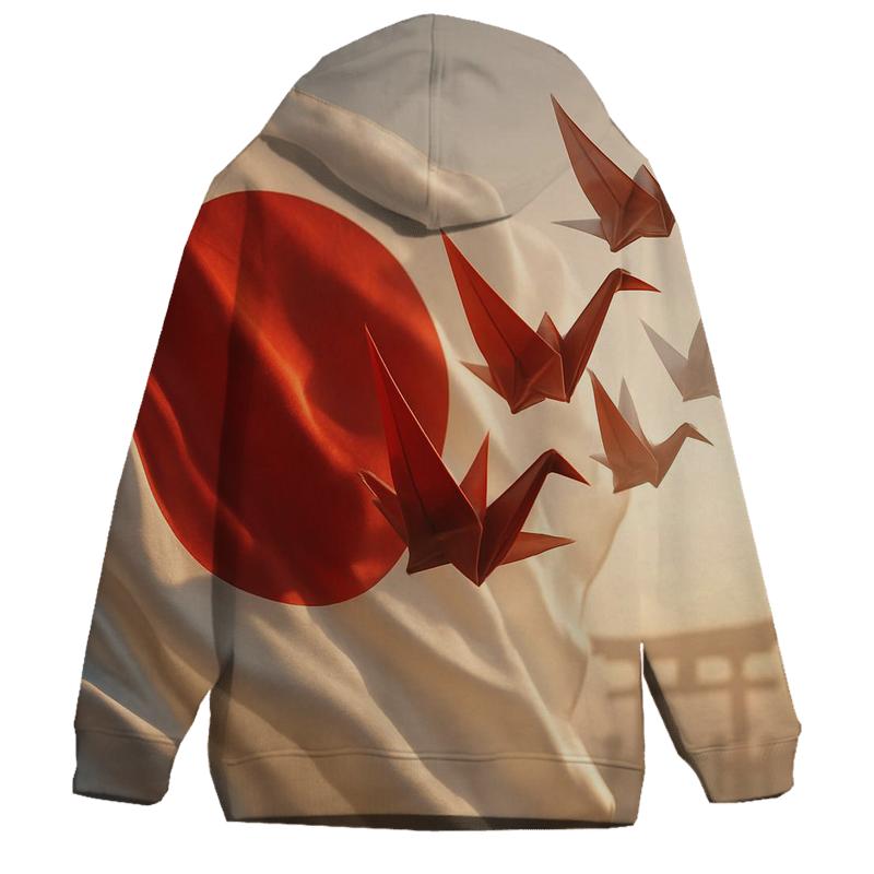 Rising Sun Fabric Symphony Japan hoodies fashion