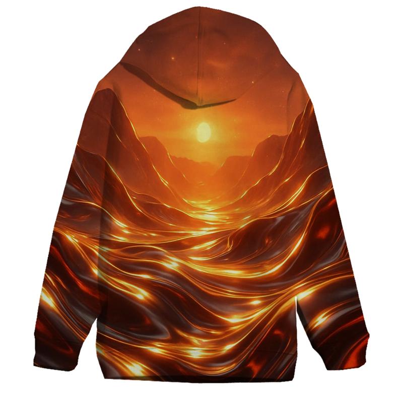 Solar Melt Panorama heavyweight hoodies