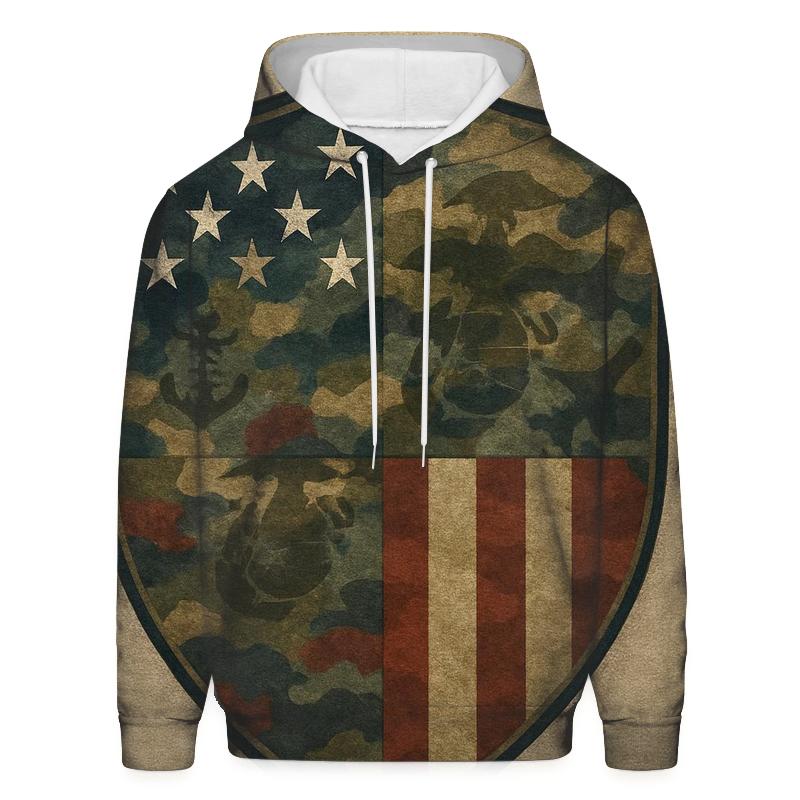 Camouflage Union hoodie styles