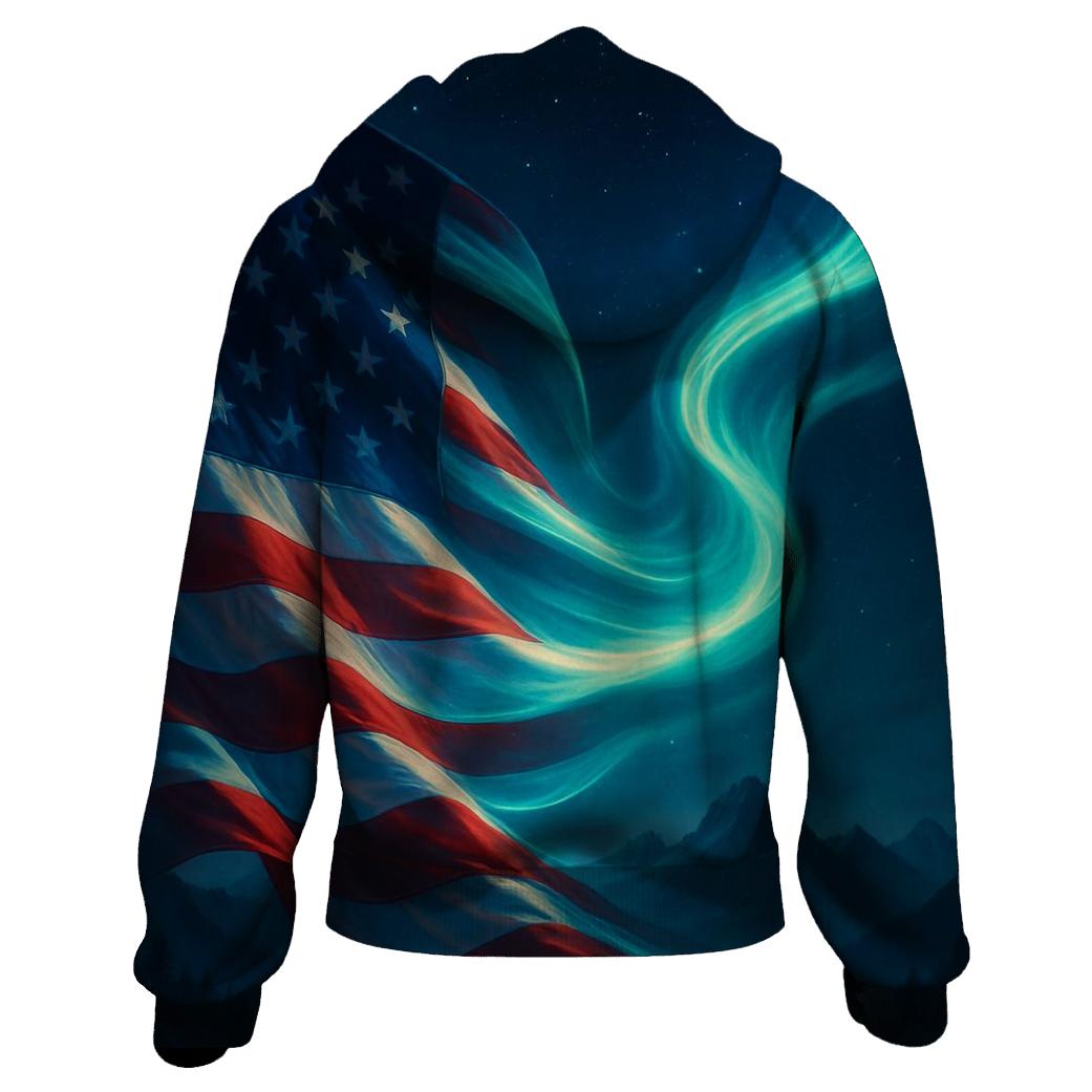 Aurora Stripes heavyweight hoodies