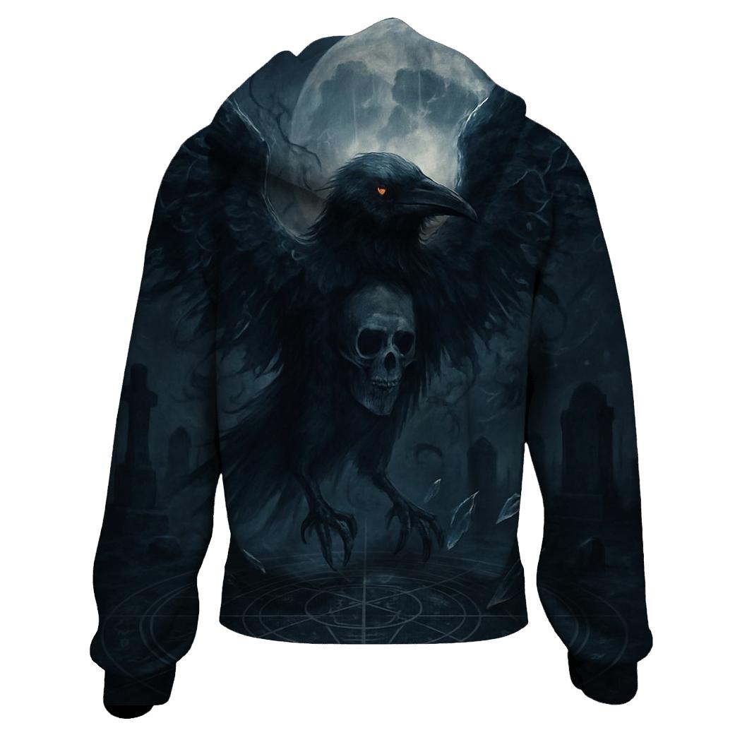 Raven Sigil Nocturne hoodie styles