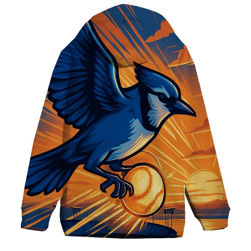 Harbor Flight Bluejay graphic hoodies
