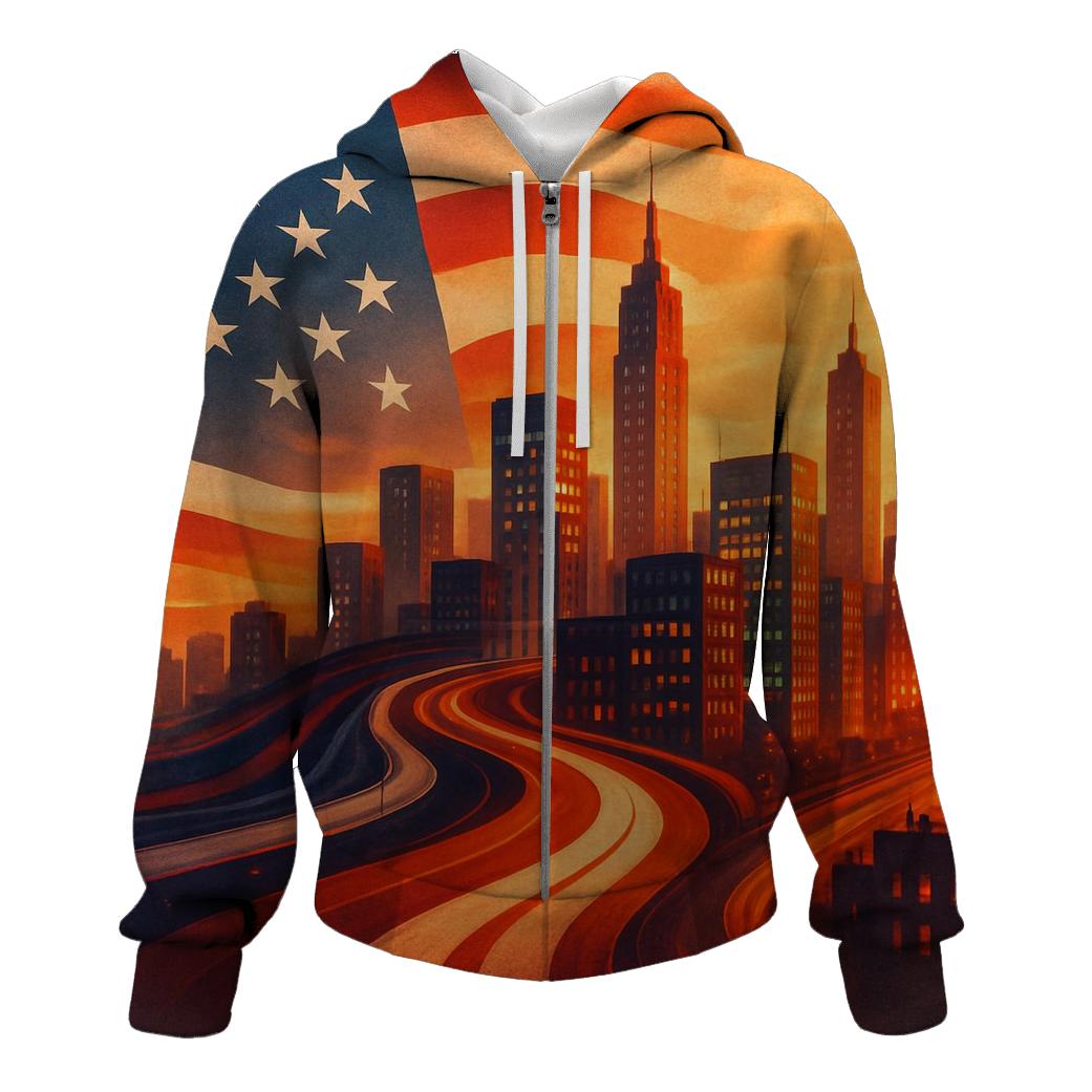 Skylines And Stripes hoodie trends