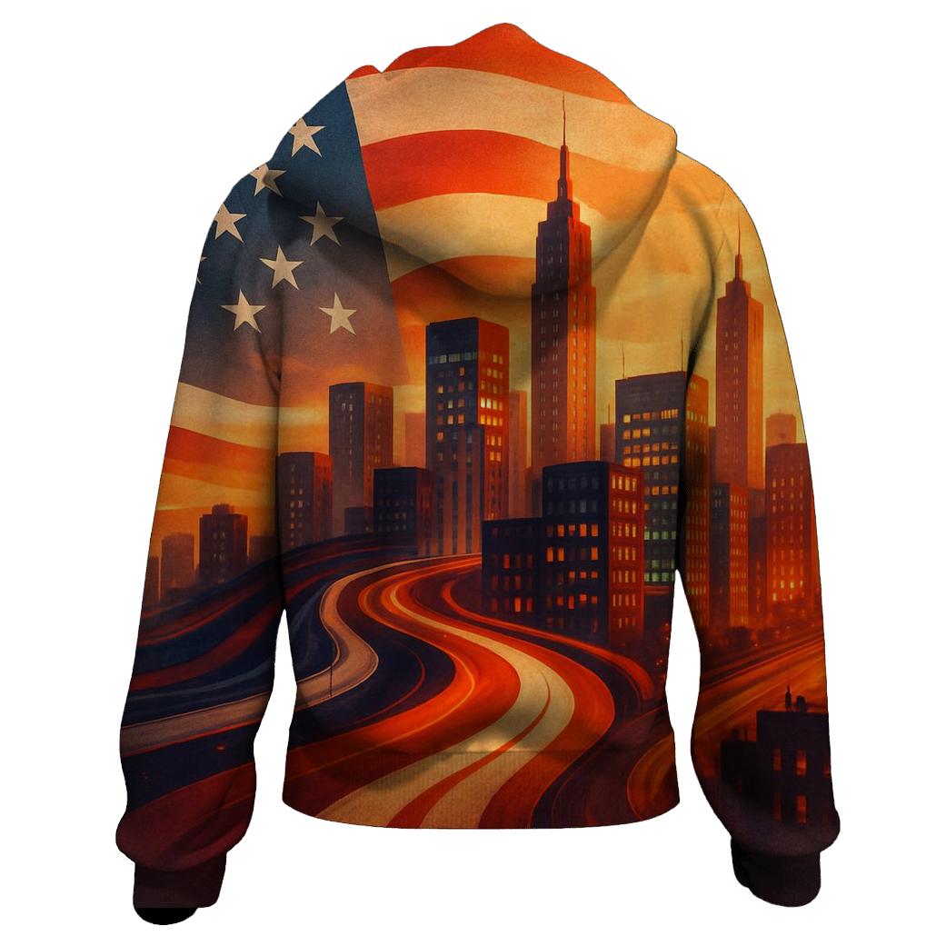 Skylines And Stripes hoodie trends