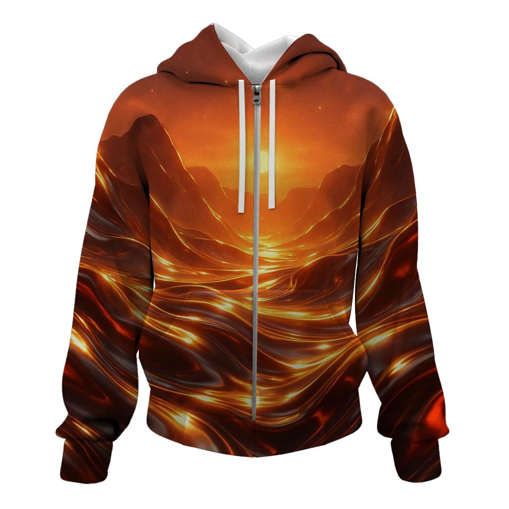 Solar Melt Panorama pullover hoodies