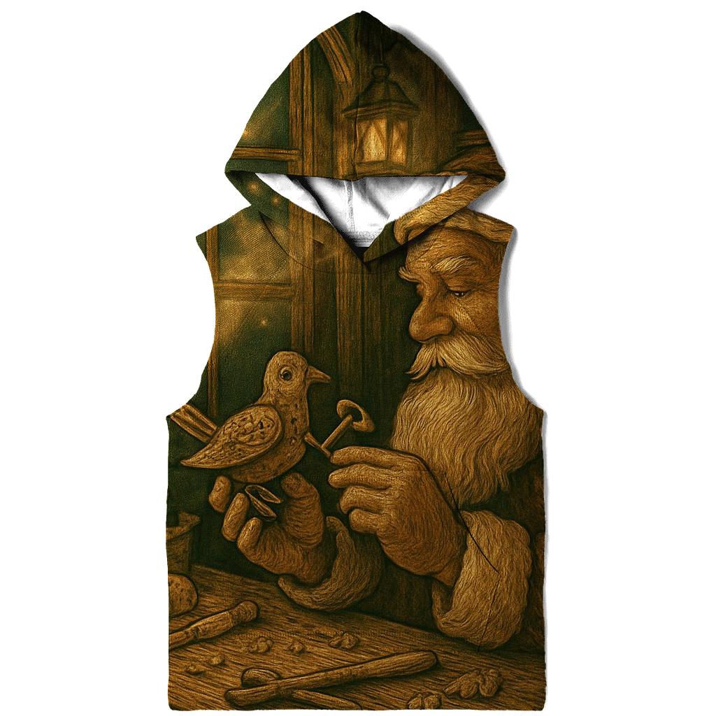 Woodland Toymaker Santa premium hoodies