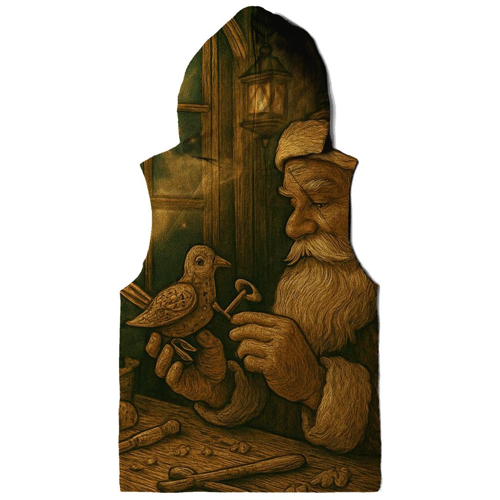 Woodland Toymaker Santa premium hoodies
