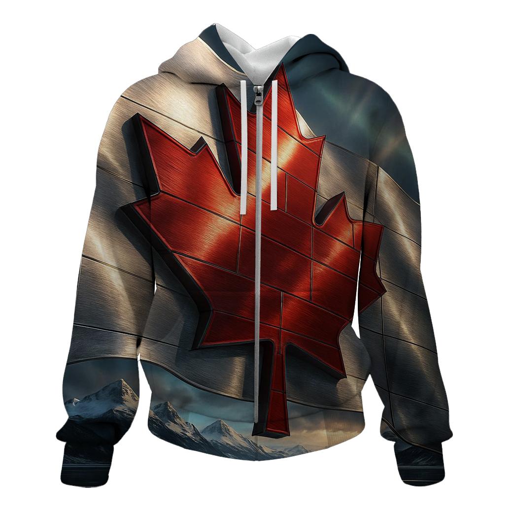 Maple Wind Canada graphic hoodies