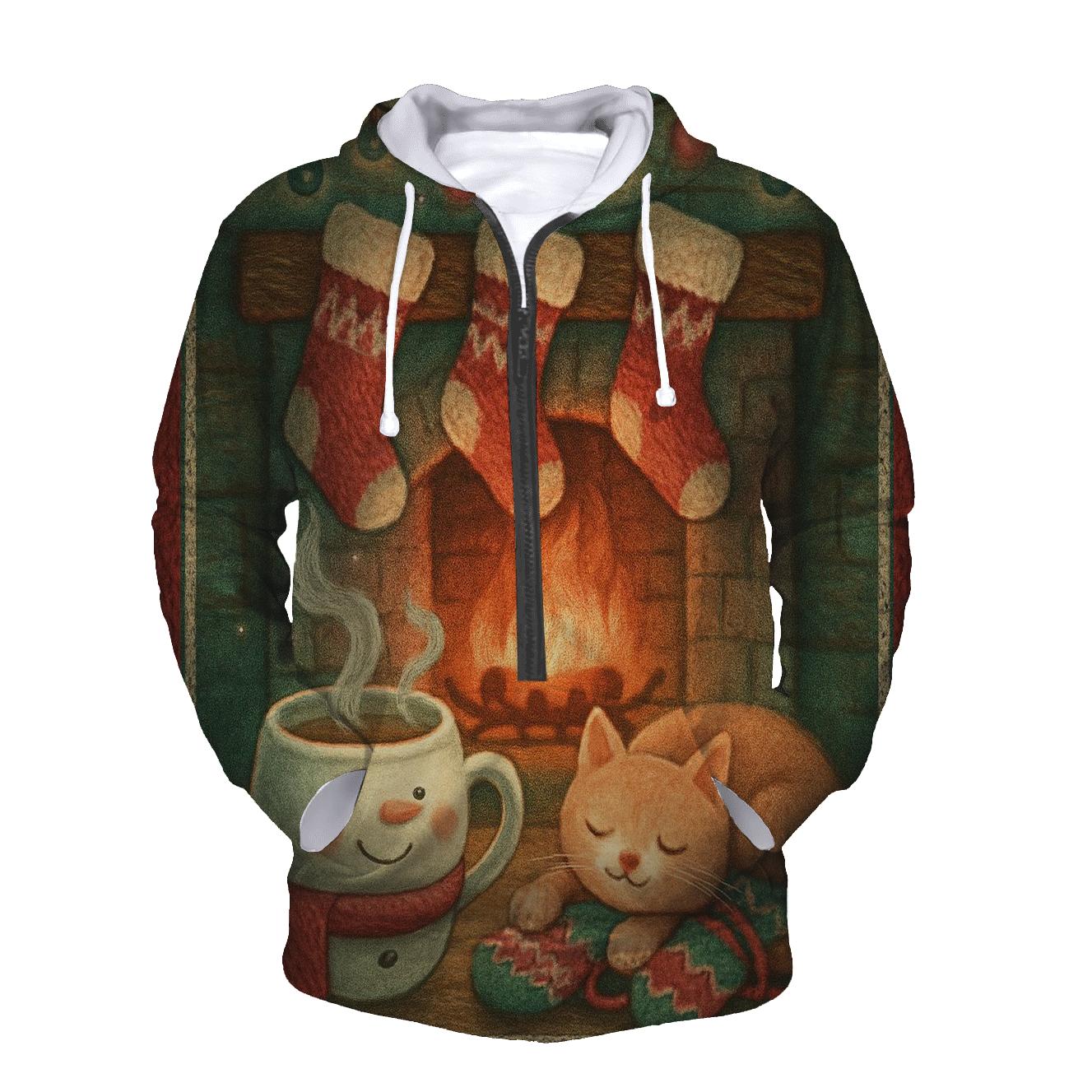 Cookies And Hot Cocoa Cabin Retreat graphic hoodies